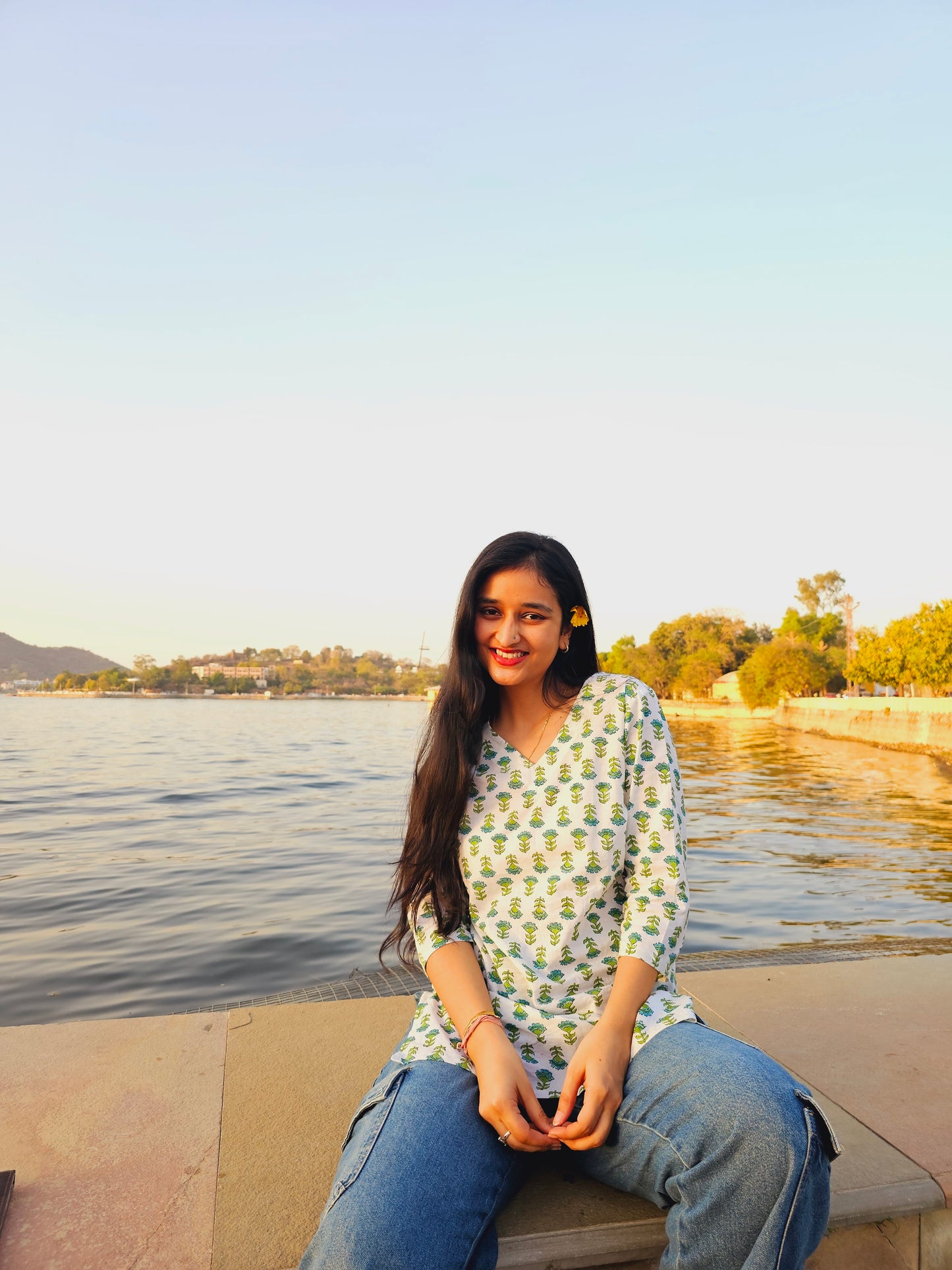 "Odyssey" Bagru Print Kurta