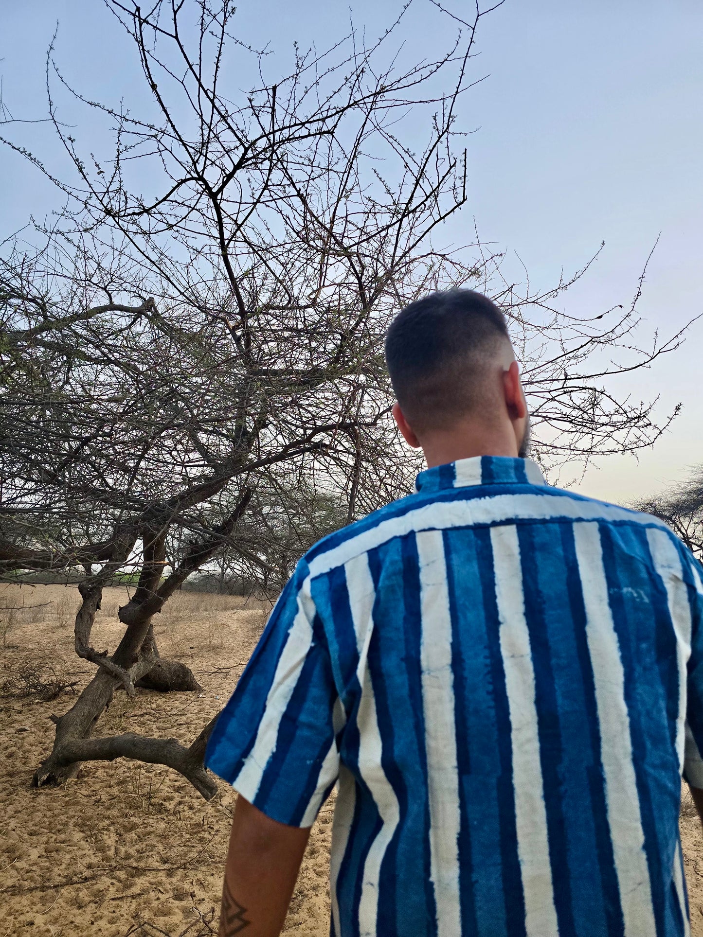 Amalfi Blue White Stripe Shirt