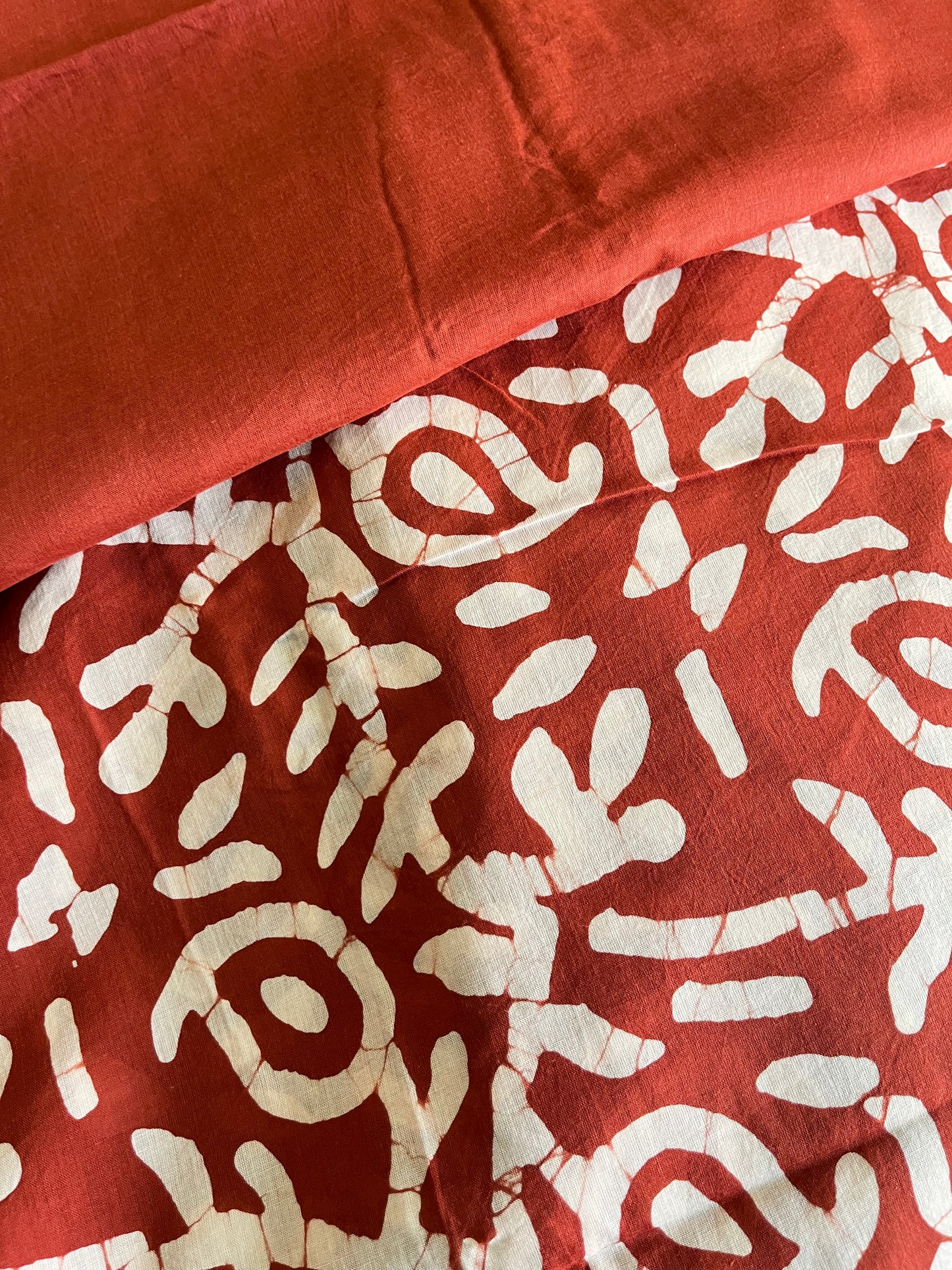"Amour" Dabu Hand Block Print Saree