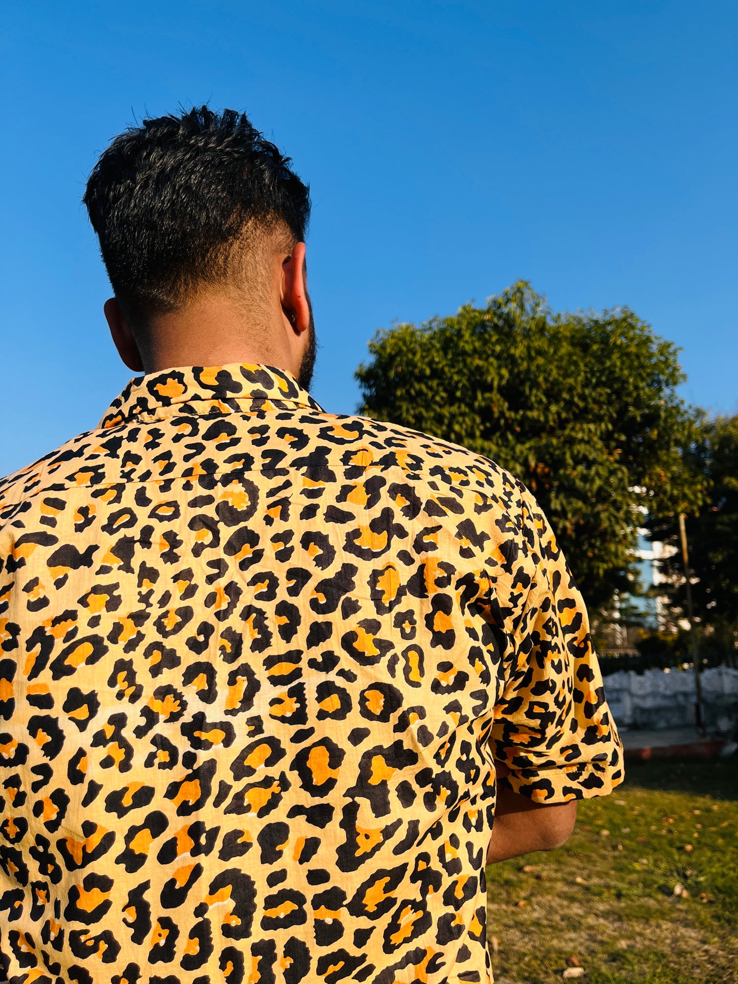 Leo Tropical Print Goa Shirt