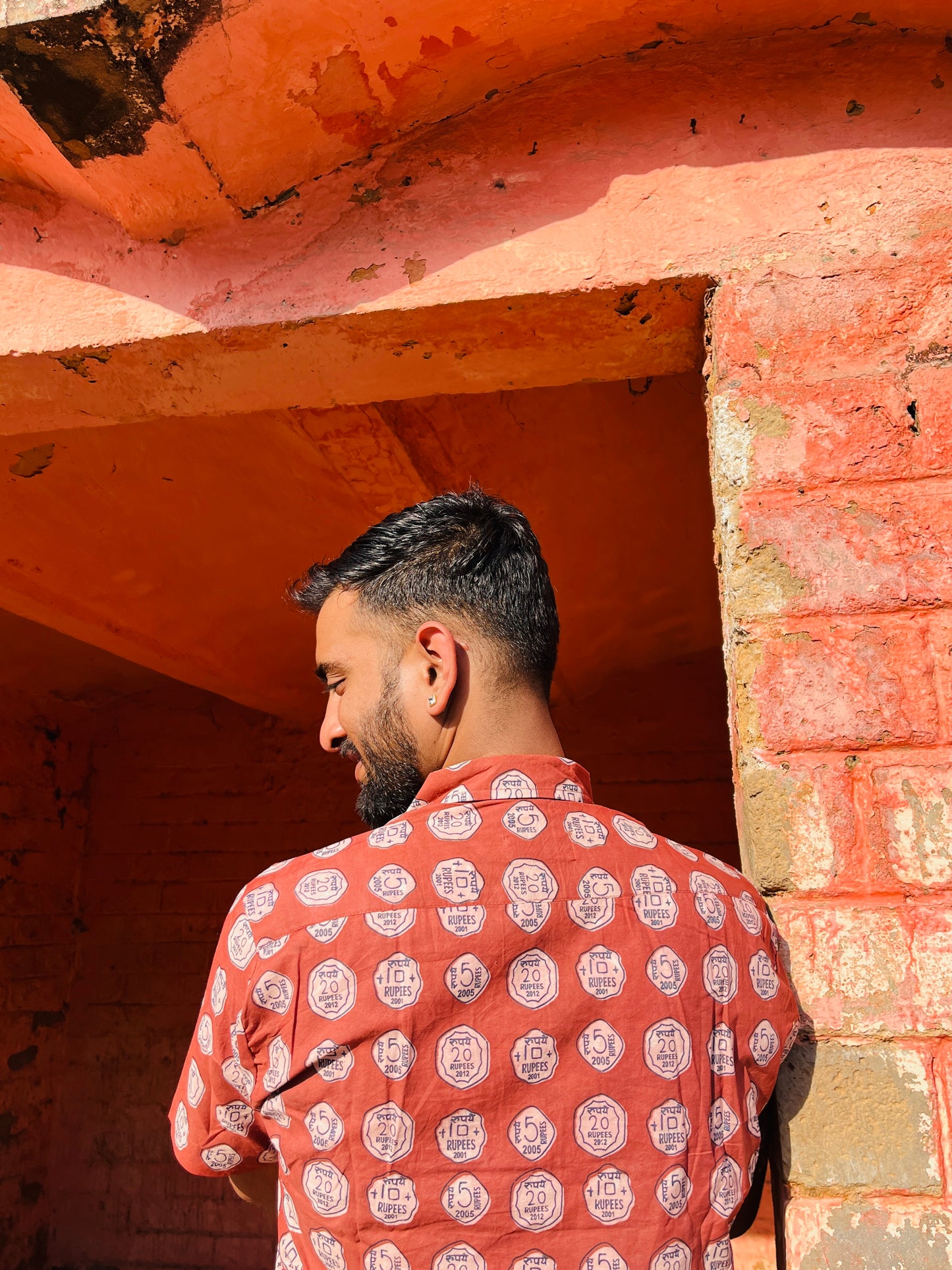 "Rustic Riches" Funky Coin Shirt