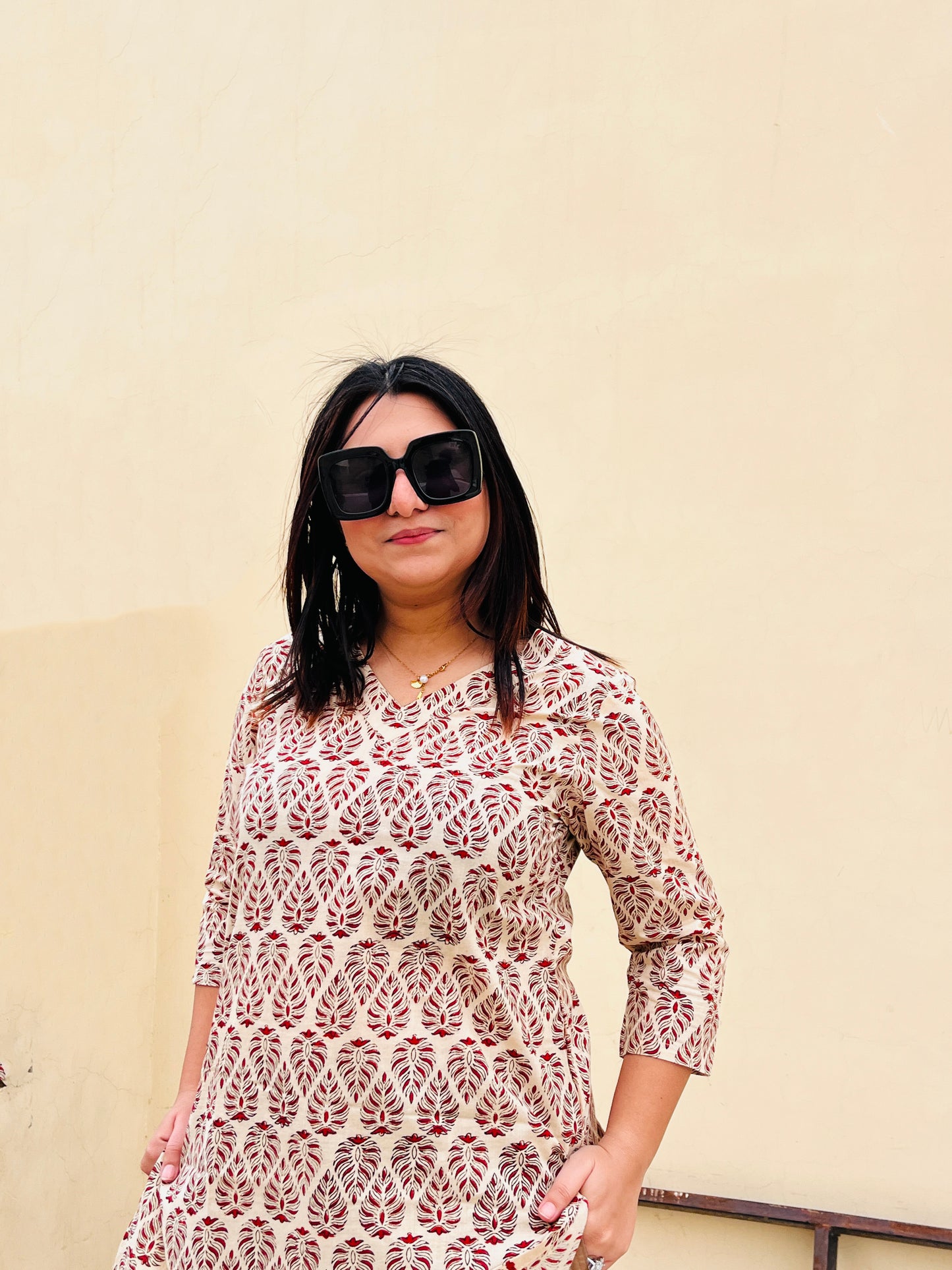 "Banarasiya" Bagru Print Kurta