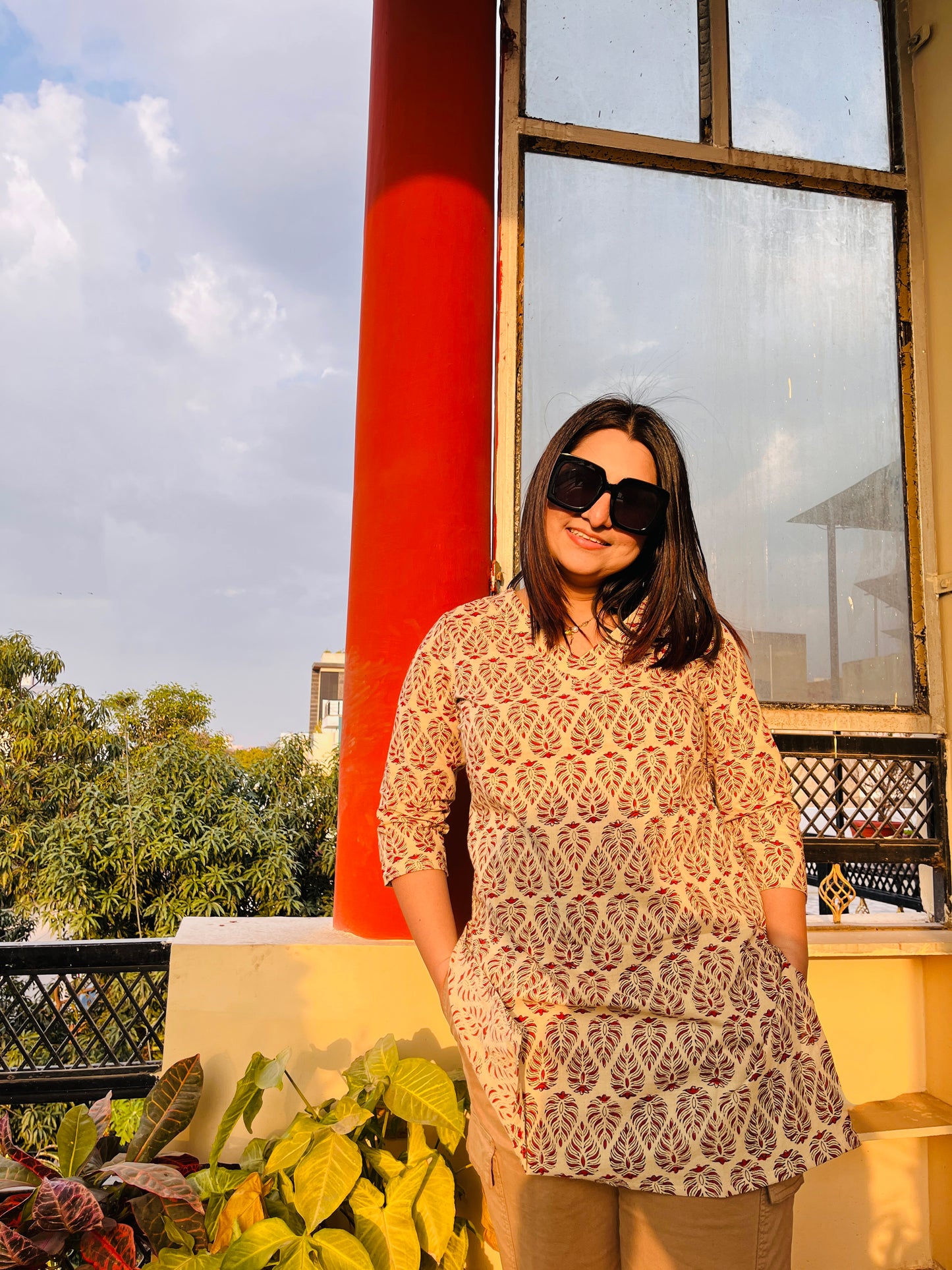 "Banarasiya" Bagru Print Kurta