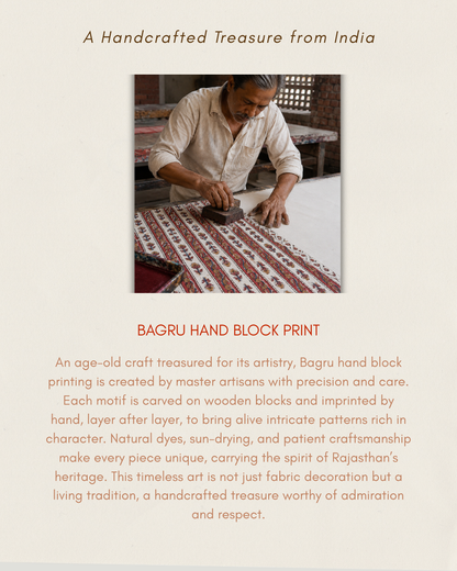 Kutch Beige Hand Block Printed Floral Cotton Shirt