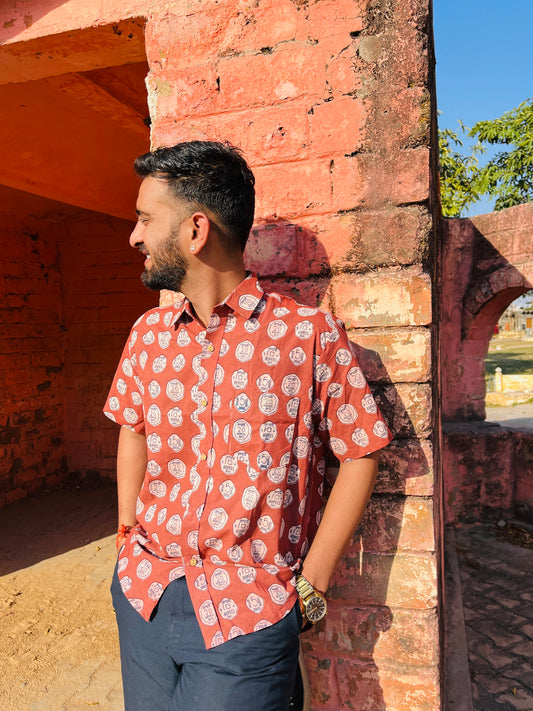 "Rustic Riches" Funky Coin Shirt