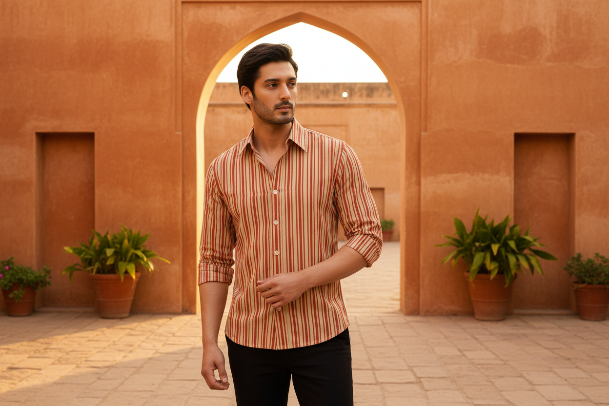 Golden Hour Courtyard