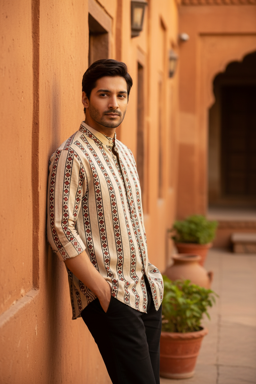 Golden Hour Heritage Courtyard